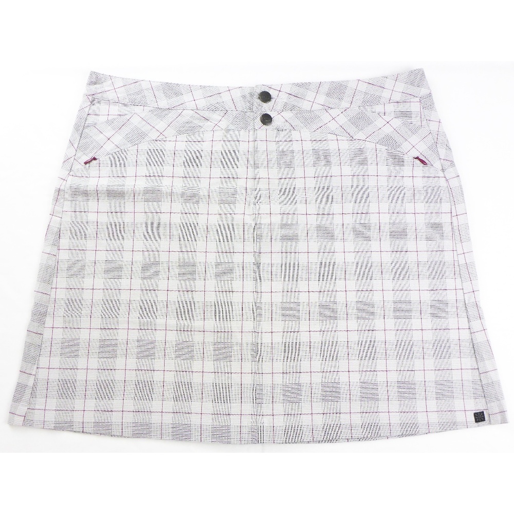 ❣️ Royal Robbins sz 16 Plaid Skirt